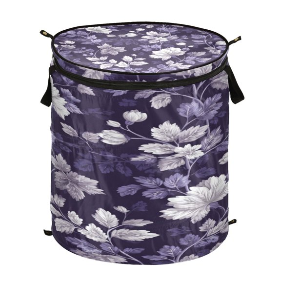 Popup Laundry Hamper Storage Basket Laundry Basket Laundry Hamper Convenient and Durable Colorful Vector Floral Art