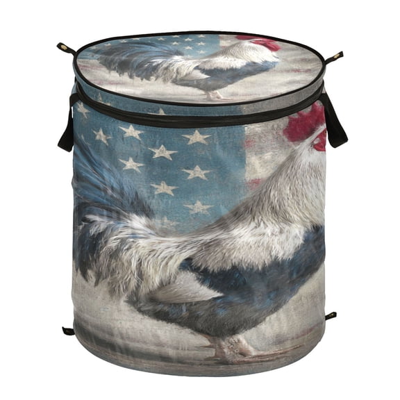 Popup Laundry Hamper Storage Basket Laundry Basket Laundry Hamper Convenient and Durable Fierce Rooster