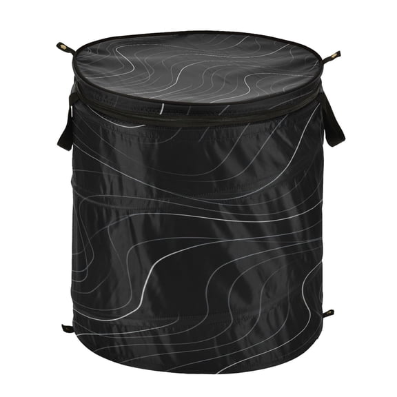 Popup Laundry Hamper Storage Basket Laundry Basket Laundry Hamper Convenient and Durable Flat Geometric Vector