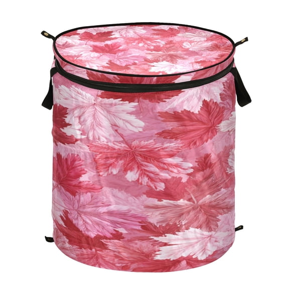 Popup Laundry Hamper Storage Basket Laundry Basket Laundry Hamper Convenient and Durable Maple Leaf
