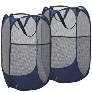 Mainstays Mesh Pop Up Laundry Hamper, White