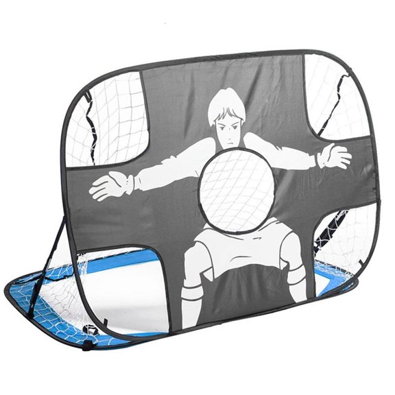 Popup Soccer Goal Set for Football Training Goal Net Outdoor Sports Activity Portable Soccer Net Backyard Toy