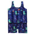 thumbnail image 1 of Popvcly 0-6T Toddler Baby Float Swimsuit Buoyancy Sticks for Kids One Piece Floating Swim Vest Training Swimwear, 1 of 8