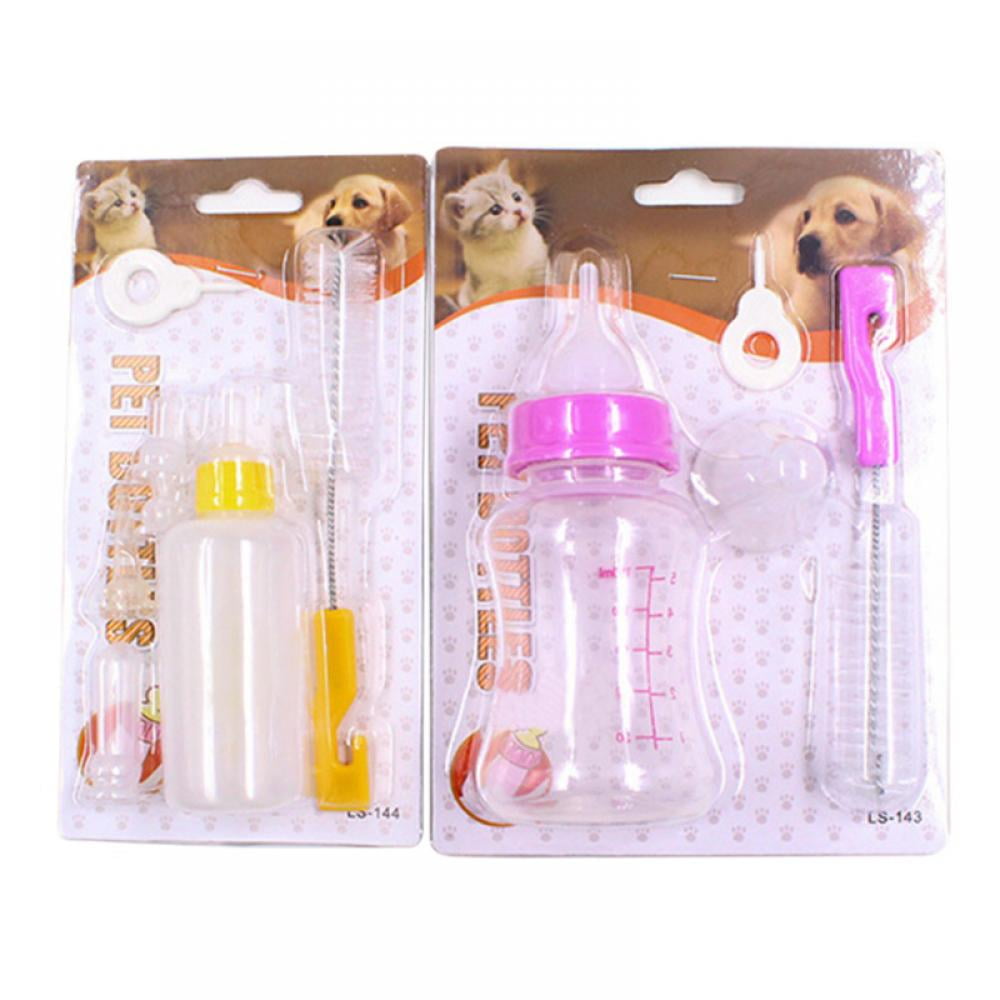 Popvcly 150 ML Pet Puppy Kitten Bottle, Pet Nurser Nursing Feeding