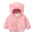 thumbnail image 1 of Popvcly 6M-4T Little Girls and Toddlers' Lightweight Water-Resistant  Packable Puffer Vest Kids Hooded Zip- up Sleeveless Down jacket Outwear, 1 of 3