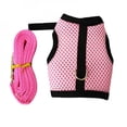 thumbnail image 1 of Popvcly Bunny Rabbit Harness with Stretchy Leash Cute Adjustable Buckle Breathable Mesh Vest for Kitten Small Pets Walking, 1 of 6