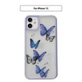 thumbnail image 1 of Popvcly Butterfly Bling Clear Case Compatible with iPhone 13, Glitter Case for Women Cute Slim Soft Slip Resistant Protective Phone Cover, Purple, 1 of 9