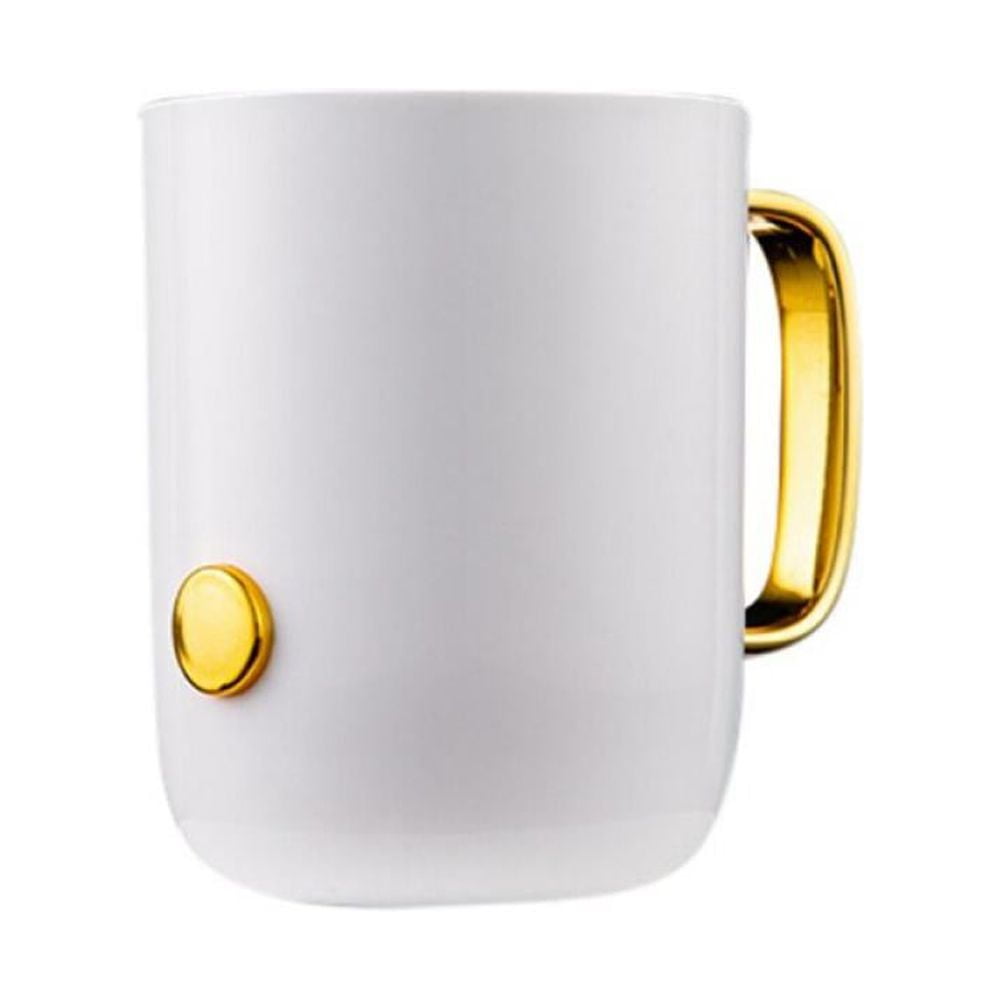 Popvcly Coffee Mugs, Plastic Coffee Cups, Unbreakable Coffee Mug Plastic with Handle, Reusable