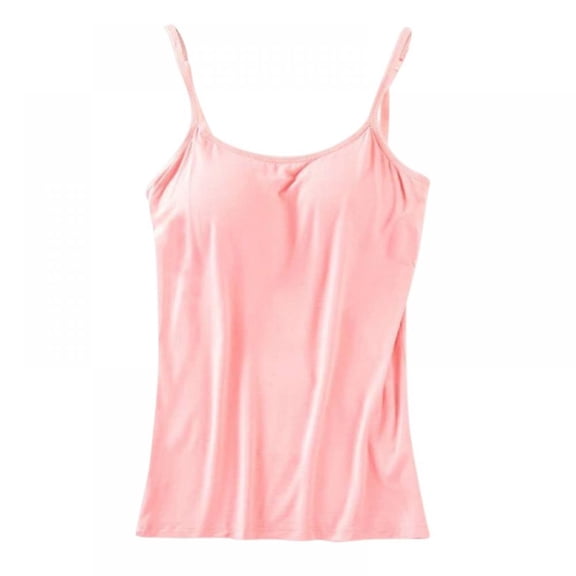 Popvcly Fashion Lady Sexy And Comfortable Without Rims With Chest Pad Sports Home Camisole