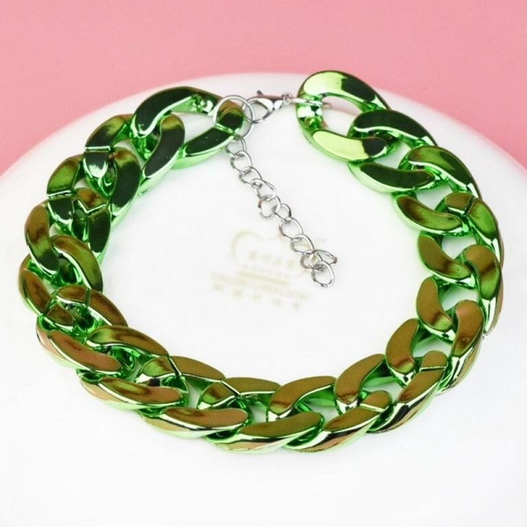 Popvcly French Bulldog Chain Collar Heavy Duty P Chain Choke