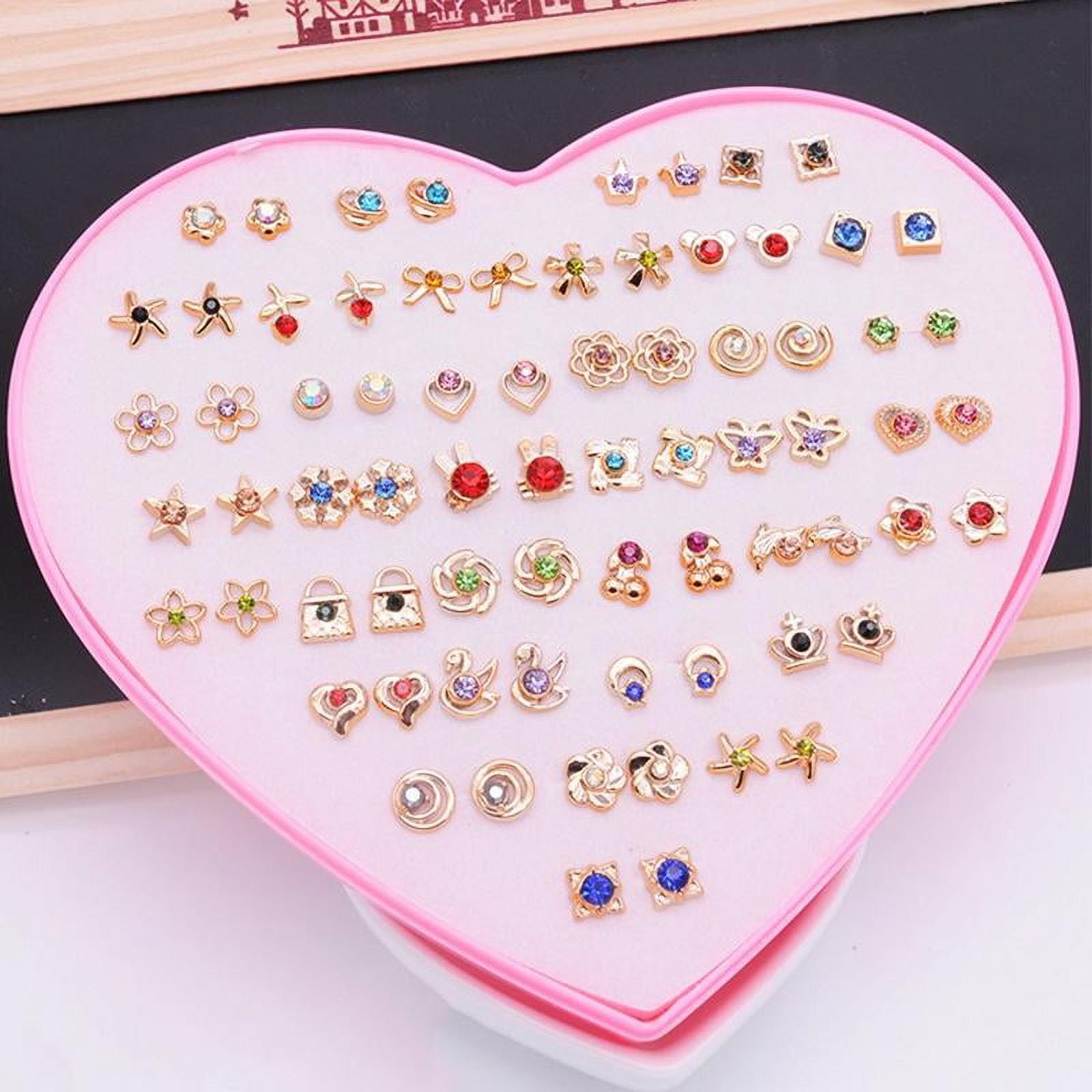 Popvcly Multi Color Geometric Plastic Stud Earrings Malaysia Ubuy
