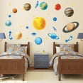 thumbnail image 1 of Popvcly Peel and Stick Removable Solar System Wall Decals, 1 of 6