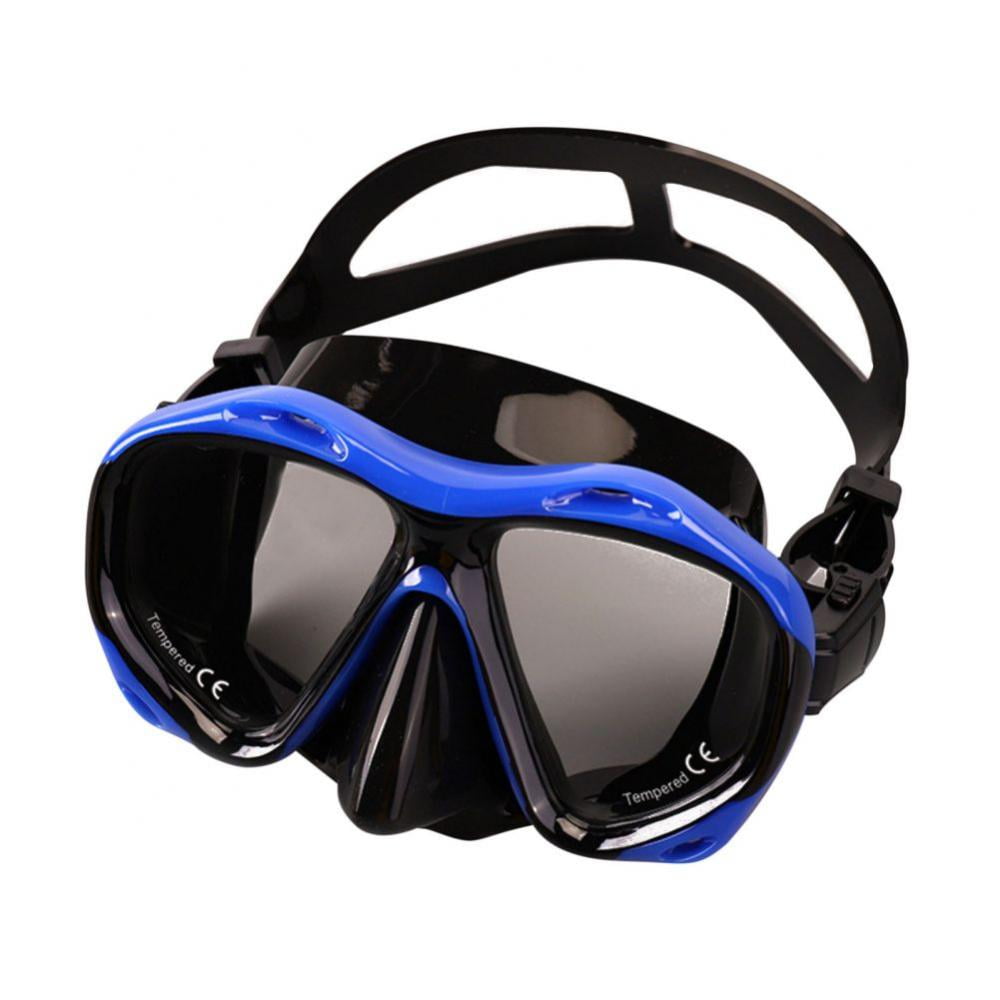 Popvcly Snorkel Combo Two Window, AntiFog and Dry Top Snorkel Goggle