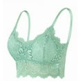 thumbnail image 1 of Bra tops women's anti-glare lace beauty back straps wrap chest underwear ladies tube top vest thin, 1 of 6