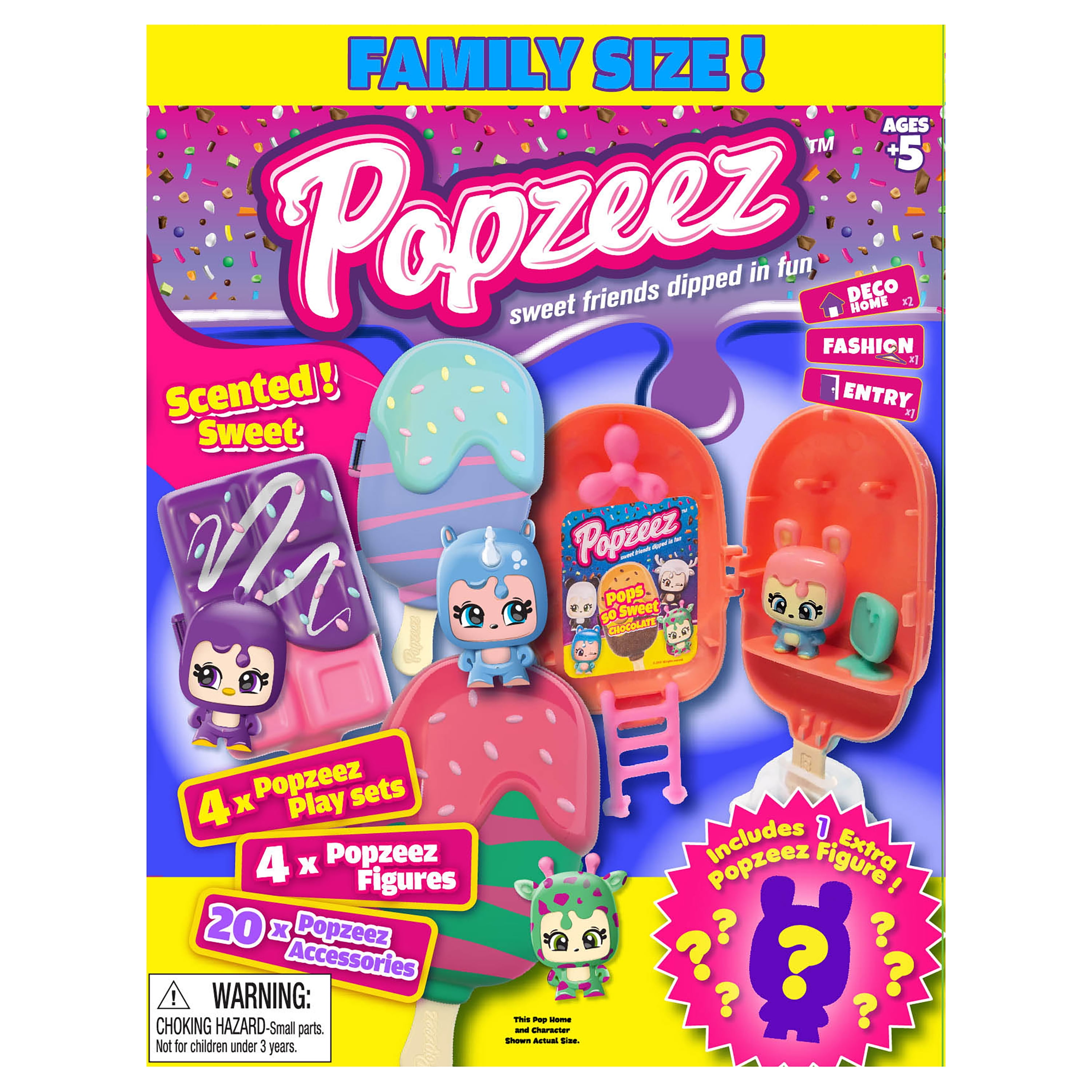 【即発送可能】 Dipped Friends Sweet - Size Family Popzeez In (4 Fun! ミュージシャン