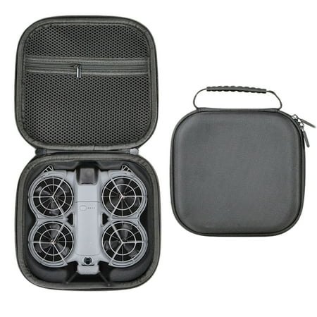 Porable Carrying Case for DJI NEO2 Drone Travel Storage Bag with Handle Protective Anti-Scratch Waterproof Dust-Proof Hard Shell Bag Handbag with Mesh Pocket Aceessories