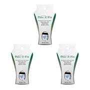 Porc-A-Fix Porcelain Touch-Up Repair Glaze Paint Kit, Basic White, BS-1, Pack of 3, Matches Generic Bright