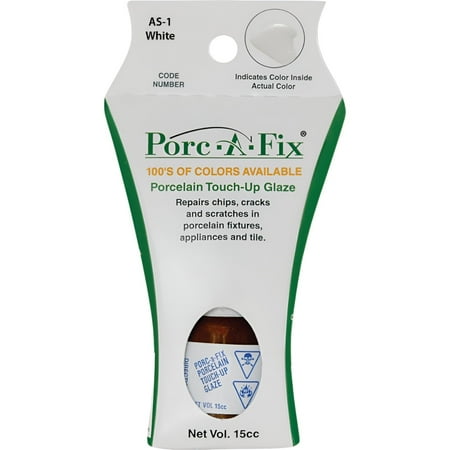 Porc-a-Fix Porcelain Touch-Up Kit for American Standard - White - 15cc — Residential Use, Standard Application