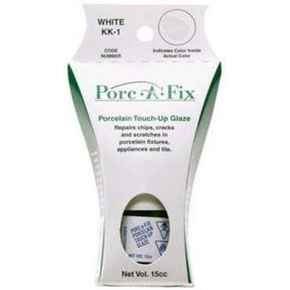 Porc-a-Fix Glaze Repair Kit KK-1 - For Kohler Porcelain Touch Up - White