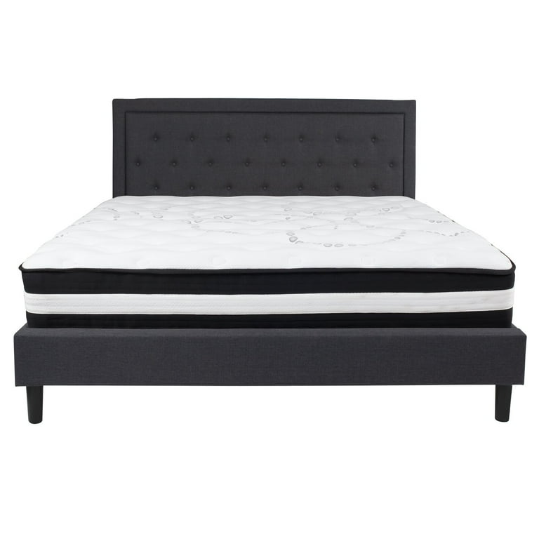 Porcaro tufted upholstered platform hotsell bed