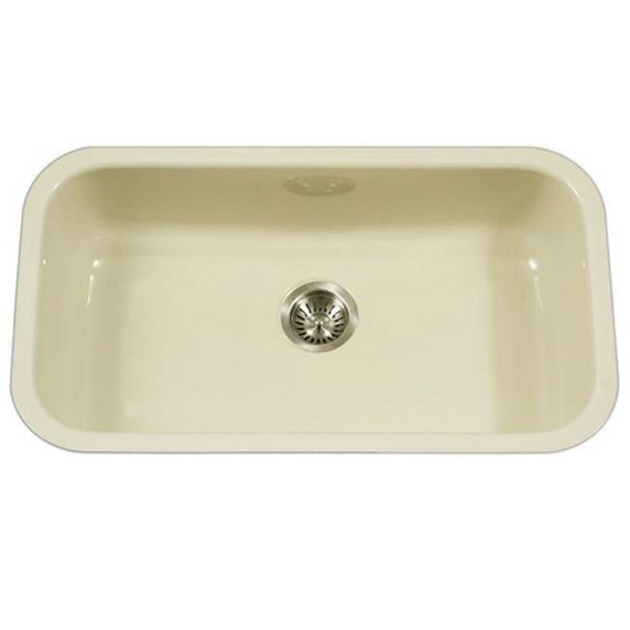 Porcela Series Porcelain Enamel Steel Undermount Large Single Bowl ...