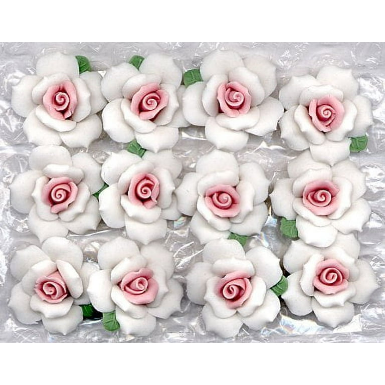 Porcelain roses for crafts deals