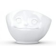 Porcelain Bowl, Dreamy Face Edition, 16 oz. White, (Single Bowl) for