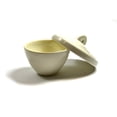 thumbnail image 1 of Porcelain Crucible with Lid - Capacity 50mL, Height 37mm, Dia. 64mm - Squat Form - Eisco Labs, 1 of 3
