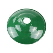 Porcelain Enamel Lampshade Pendant Light Cage Green Replacement Easily Install Sturdy for Entrance Door, Garden, Road, Courtyard Versatile , 30cm Shallow