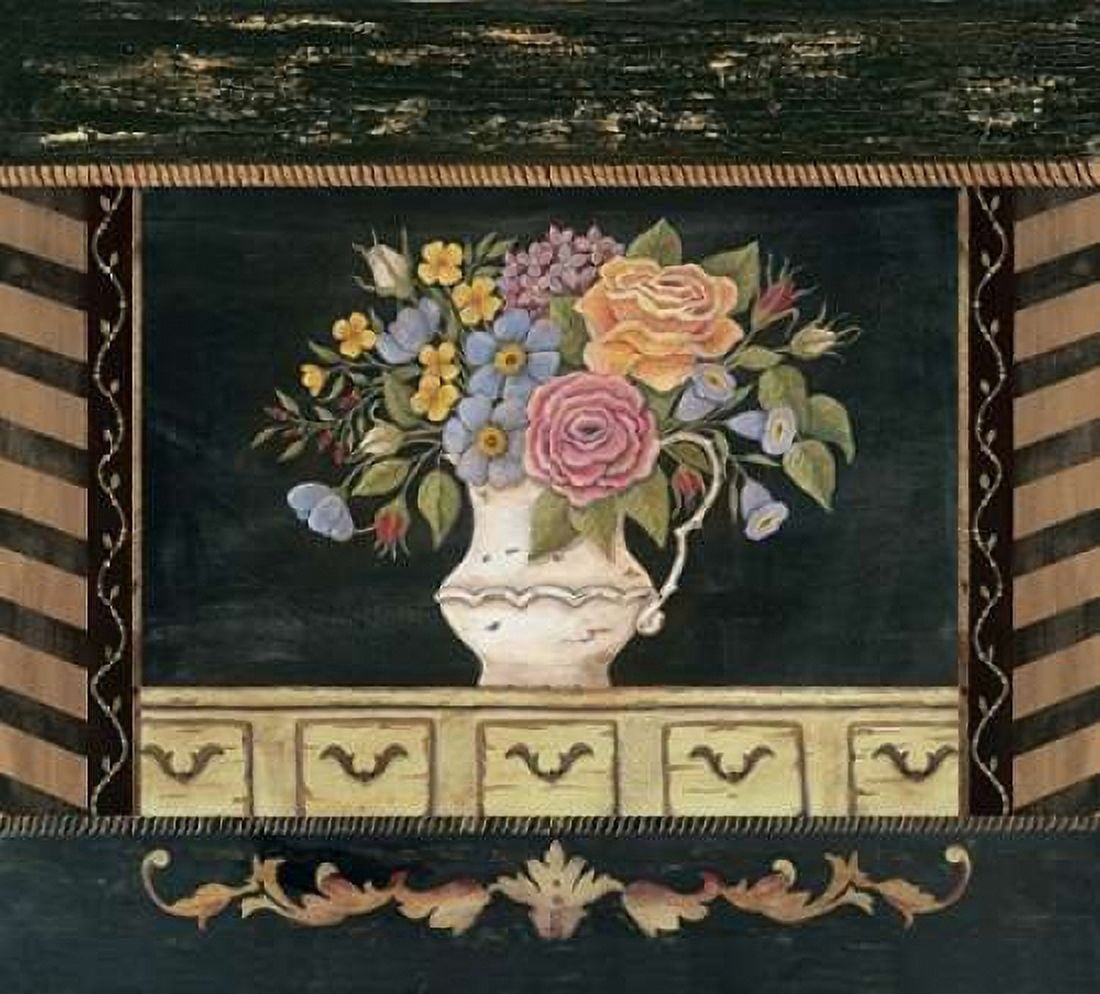 Porcelain II Canvas Art - Jo Moulton (24 x 24)