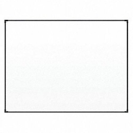 Porcelain Markerboard w Ultra Trim in Black (4 ft. W x 3 ft. H (25 lbs.))