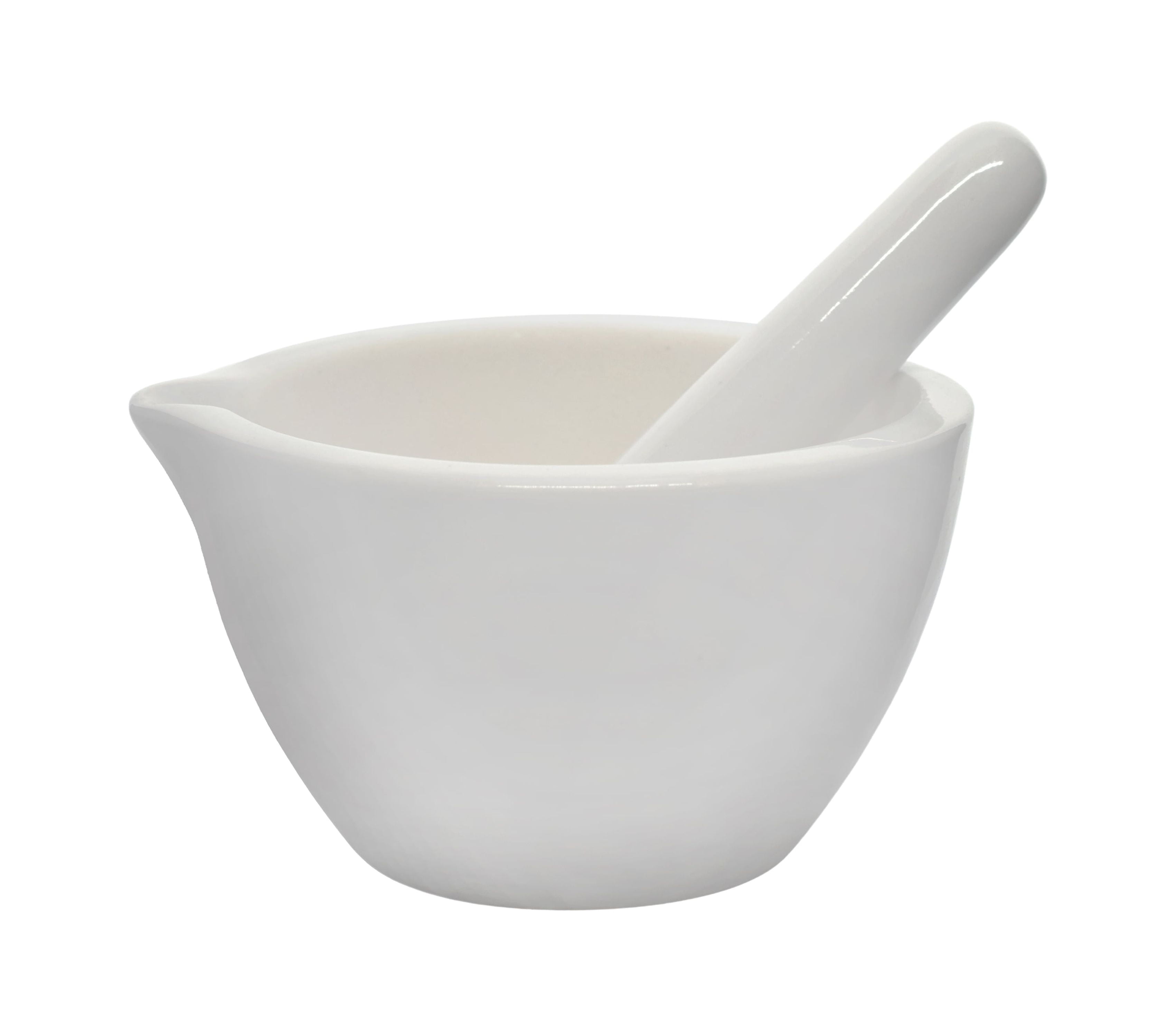 Porcelain Mortar & Pestle (Complete set of 3 sizes, FREE SHIPPING) 