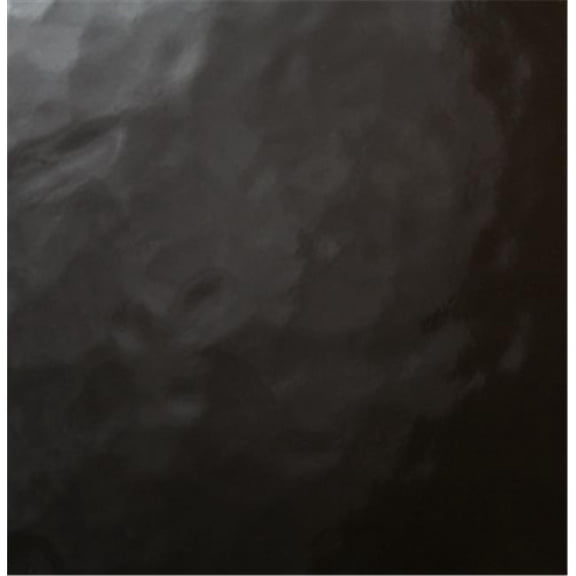 Porcelain Protective Liner for Fireplace, Black