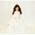 thumbnail image 1 of Porcelain Quinceañera Umbrella Doll in White (Quince Años) Centerpiece & Decoration, 1 of 12