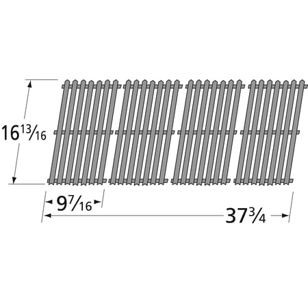 Music City Metals GRID PORC STL 168125 X 3775 50194