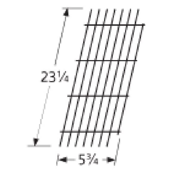 Porcelain Steel Wire Cooking Grid Replacement for Select Viking Gas Grill Model