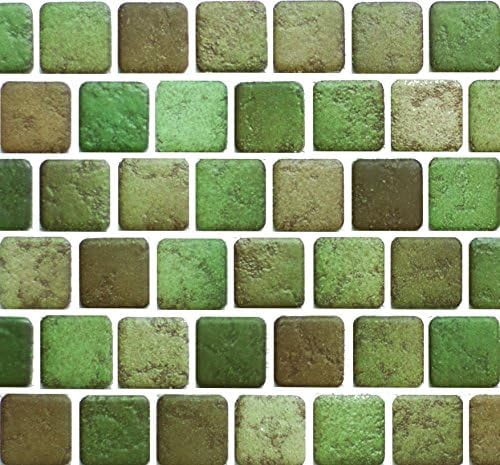 Pool Tile Padding Porcelain Swimming Pool Waterline Tile - PAD-173 MOSS GREEN 1