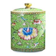 Porcelain Tea Storage Jar, Decorative Airtight Food Storage Jar, Portable Dispenser with Lid for Loose Tea