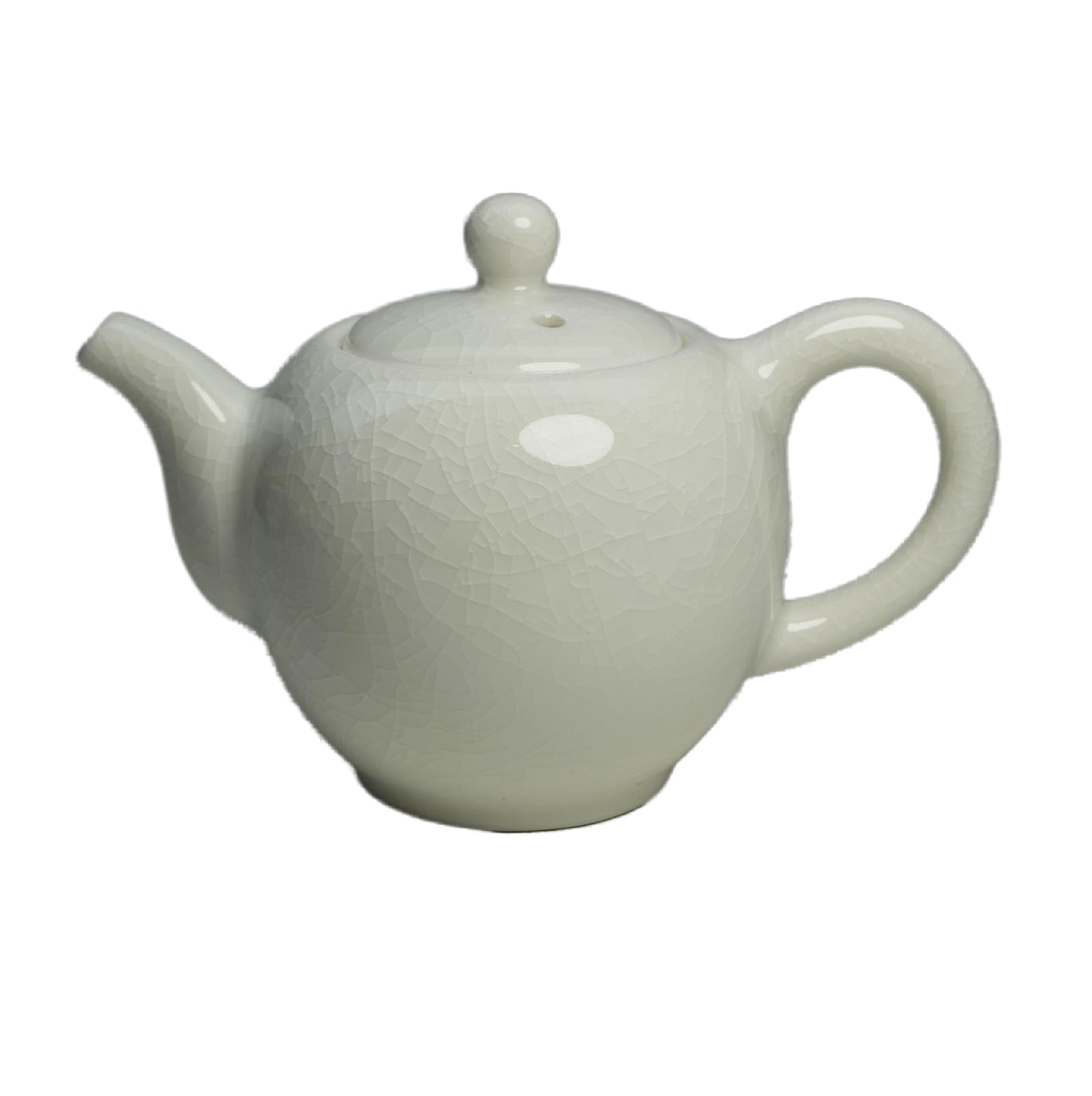 Tiny Tea Pot Porcelain Teapot, 12oz Tea Pot Small Teapot Ice Crack Glazed Ceramic ...