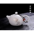 thumbnail image 1 of Porcelain Teapot, 6oz Tea Pot White Chinese Gongfu Tea Set, 1 of 12