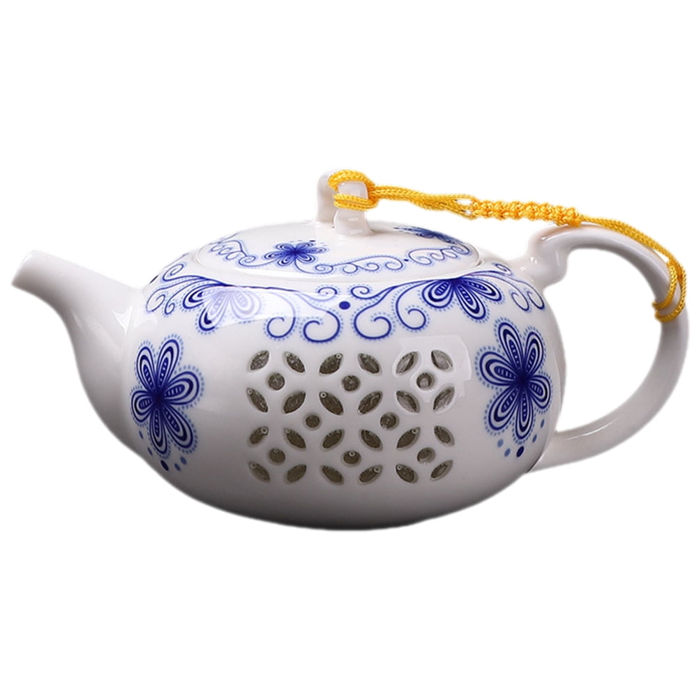 Porcelain Teapot Traditional Tea Pot Loose Tea Teapot For Home