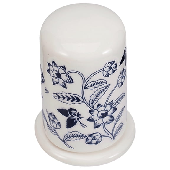 CIMAXIC Toothpick Storage Holder Ceramic White For Living Room 1Pack