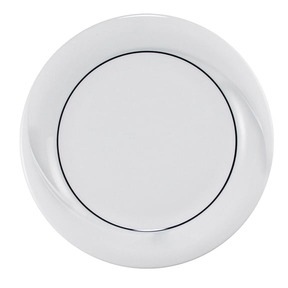 Porcelain X-tanbul dia.9" Round Decorated Porcelain Plate (Set of 4)