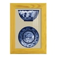 thumbnail image 1 of Porcelain in Blue and White II -Framed Print w/glass-Sunflower Yellow, 1 of 8
