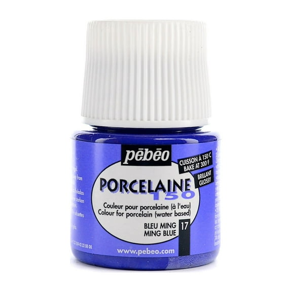 Porcelaine 150 China Paint Ming blue, 45 ml (pack of 3)
