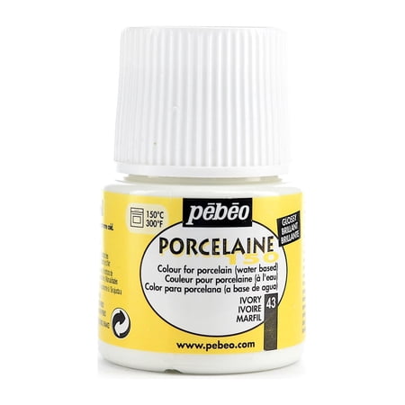Porcelaine 150 China Paint ivory, 45 ml (pack of 3)