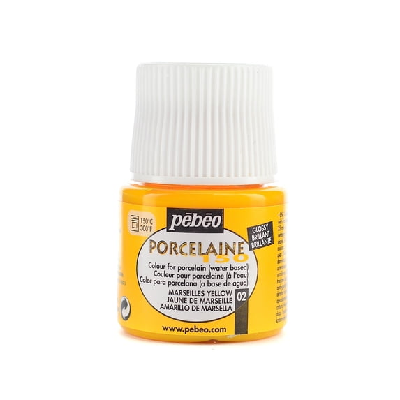 8:45 Porcelaine 150 China Paint marseille yellow, 45 ml (pack of 3 ...