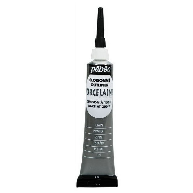 Porcelaine 150 Outliner in China Paint, 20ml Tube, Pewter