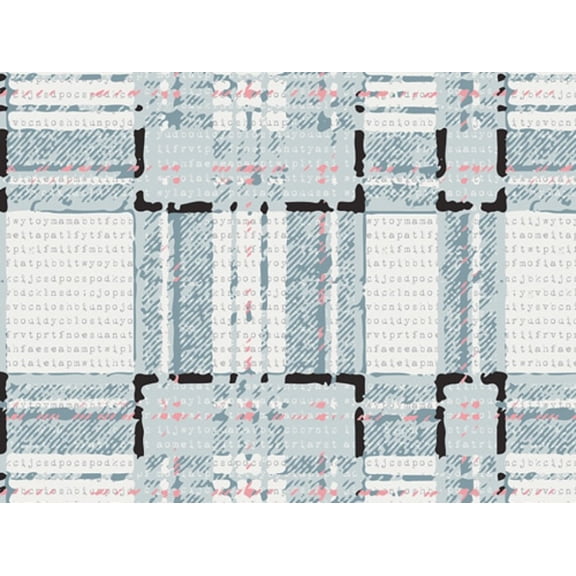 Porcelains Prism 100% Cotton Poplin Fabric Allusion - per yard