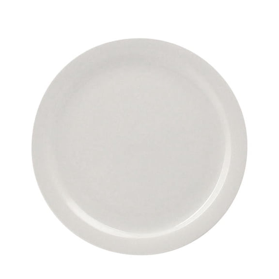 Porcelana Plate Bright White 9" cs 2 dz